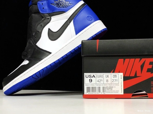 Bmlin Retro 1 High Jordan OG Fragment 716371-040 Air 0627